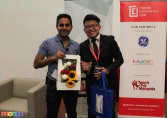 ZiJian Ho with Vishen Lakhiani